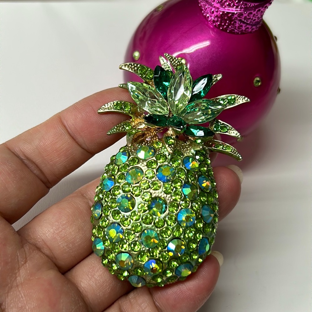 Pineapple Brooch - image 1